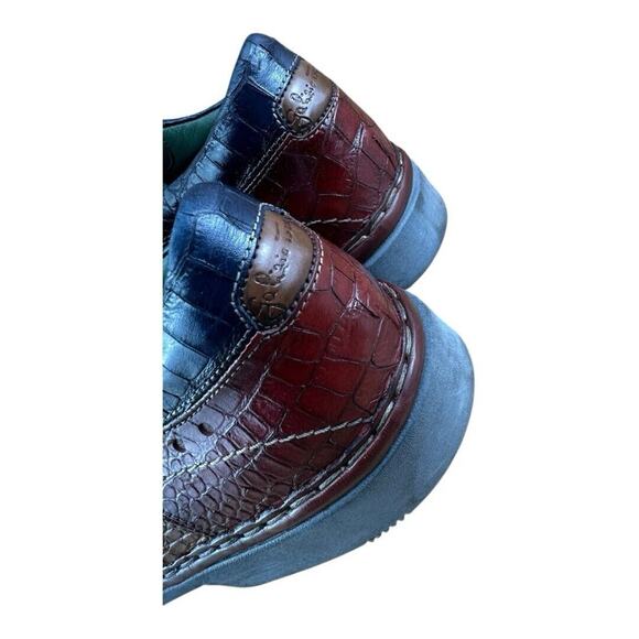 Galizio Torresi Oxfords shoes Brown Leather Size US 8.5-9|42 EU - Picture 7 of 7